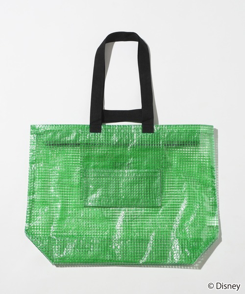 WCJ(ダブルシージェイ)の「Disney / PVC TOTE BAG(トートバッグ・レディース・ホワイト/グリーン・FREE)」の7枚目の写真