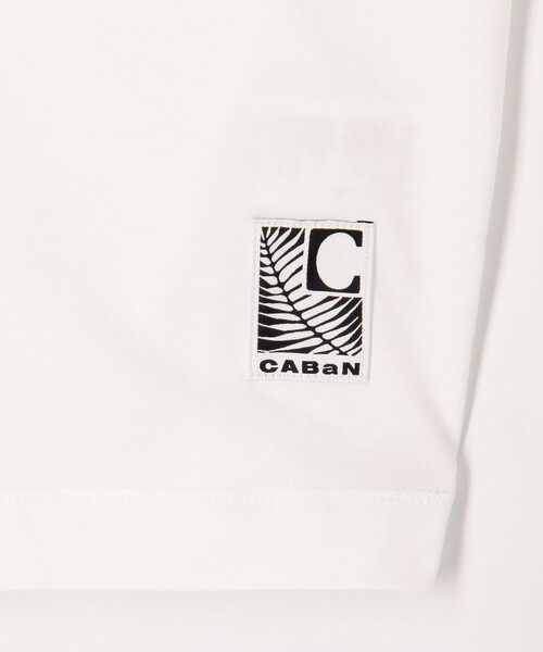 caban（キャバン）の「スビンコットン FLOWER Tシャツ（Tシャツ/カットソー・メンズ・グリーン系その他/イエロー系その他/ブラック系その他/ホワイト系その他・M/S/L）」の12枚目の写真