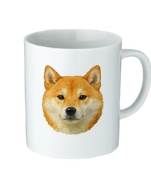 Moftique（モフティック）の「Moftique（モフティック） マグカップ アニマル ペット 柴犬 ドッグ 昇華転写プリント 310ml 陶器 ギフト ペット（グラス/マグカップ/タンブラー）」