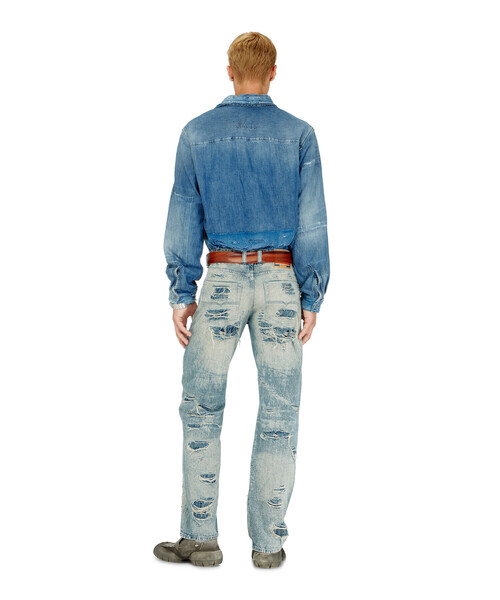 DIESEL(ディーゼル)の「メンズ デニムパンツ 1980 D-EEPER(デニムパンツ・メンズ・ライトインディゴブルー・32inch/28inch/30inch)」の6枚目の写真