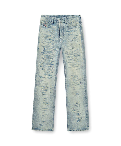 DIESEL(ディーゼル)の「メンズ デニムパンツ 1980 D-EEPER(デニムパンツ・メンズ・ライトインディゴブルー・32inch/28inch/30inch)」の2枚目の写真