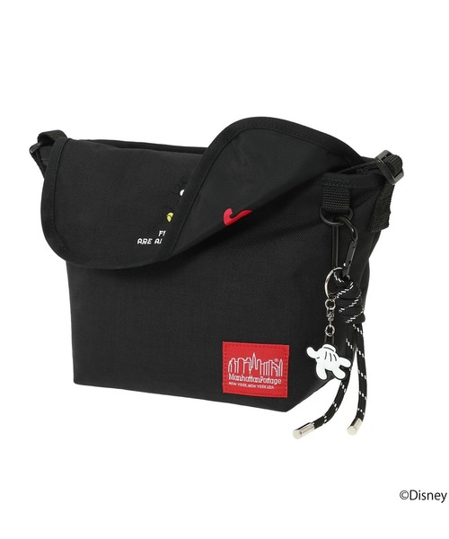 Manhattan Portage(マンハッタンポーテージ)の「Manhattan Portage/マンハッタンポーテージ ショルダーバック "ミッキー&フレンズ コレクション" NYLON MESSENGER BAG(XS)BACK POCKET W/DIVIDER MAGNET/MICKEY/26 MP1603DMMIC26M(ショルダーバッグ・メンズ・ブラック・FREE)」の10枚目の写真