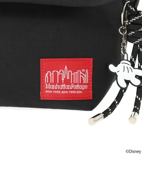 Manhattan Portage(マンハッタンポーテージ)の「Manhattan Portage/マンハッタンポーテージ ショルダーバック "ミッキー&フレンズ コレクション" NYLON MESSENGER BAG(XS)BACK POCKET W/DIVIDER MAGNET/MICKEY/26 MP1603DMMIC26M(ショルダーバッグ・メンズ・ブラック・FREE)」の20枚目の写真