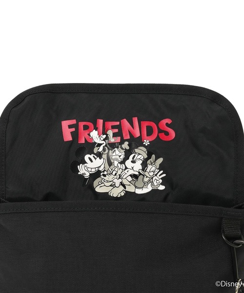 Manhattan Portage(マンハッタンポーテージ)の「Manhattan Portage/マンハッタンポーテージ ショルダーバック "ミッキー&フレンズ コレクション" NYLON MESSENGER BAG(XS)BACK POCKET W/DIVIDER MAGNET/MICKEY/26 MP1603DMMIC26M(ショルダーバッグ・メンズ・ブラック・FREE)」の18枚目の写真