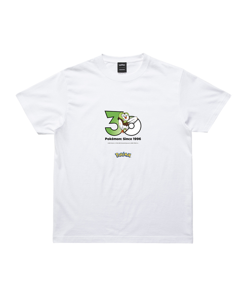 ZOZOSPOT(ゾゾスポット)の「Pokemon 30th Anniversary 1025 T-shirt 「フクスロー」(Tシャツ/カットソー・レディース・ホワイト・SMALL/MEDIUM/LARGE/X-LARGE/XX-LARGE/XXX-LARGE/100cm/110cm/120cm/130cm/140cm/150cm/160cm)」の1枚目の写真