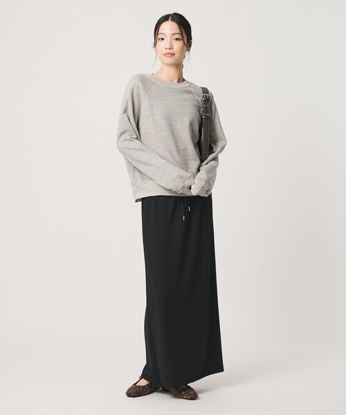 BEAUTY&YOUTH UNITED ARROWS(ビューティーアンドユースユナイテッドアローズ)の「コットン 裏毛 スウェット ラグラン プルオーバー(スウェット・レディース・ネイビー/ダークブラウン/ライトグレー・FREE)」の11枚目の写真