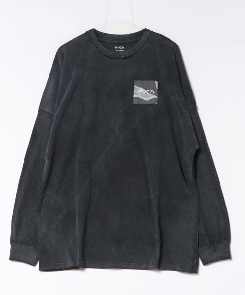 RVCA(ルーカ)の「RVCA メンズ BOX RVCA LT ロンT 【2026年秋冬モデル】(Tシャツ/カットソー・メンズ・ブラック/ホワイト/ヘザーグレー/ブルー系その他/ブラック系その他2・X-LARGE/LARGE/MEDIUM/SMALL)」の3枚目の写真