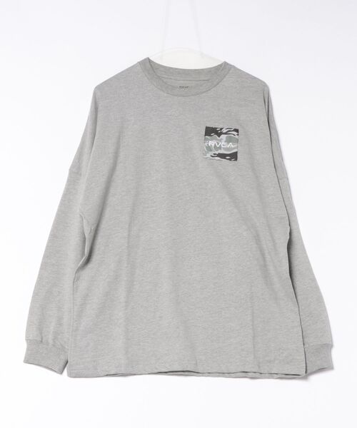 RVCA(ルーカ)の「RVCA メンズ BOX RVCA LT ロンT 【2026年秋冬モデル】(Tシャツ/カットソー・メンズ・ブラック/ホワイト/ヘザーグレー/ブルー系その他/ブラック系その他2・X-LARGE/LARGE/MEDIUM/SMALL)」の4枚目の写真
