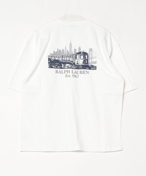 POLO RALPH LAUREN(ポロ ラルフ ローレン)の「リラックス フィット ジャージー グラフィック Tシャツ(Tシャツ/カットソー・メンズ・ホワイト・XS/L/M/S)」の2枚目の写真