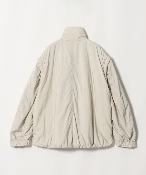 ATON(エイトン)の「<ATON>デタッチャブル ジャケット(ブルゾン・レディース・ナチュラル・02(38))」の2枚目の写真