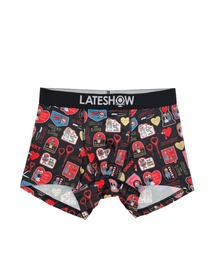 SVEC（シュベック）の「LATESHOW × Childs Play CHUCKY CHUCKY＆TIFANY 総柄ボクサーパンツ（ボクサーパンツ）」