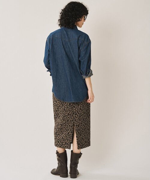 Whim Gazette(ウィムガゼット)の「【Wrangler】刺繍デニムシャツ(シャツ/ブラウス・レディース・インディゴブルー/ブルー・FREE)」の20枚目の写真