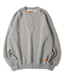 UNIVERSAL OVERALL（ユニバーサルオーバーオール）の「【UNIVERSAL OVERALL】T/C SWEAT HENRY NECK / ヘンリーネック（Tシャツ/カットソー）」