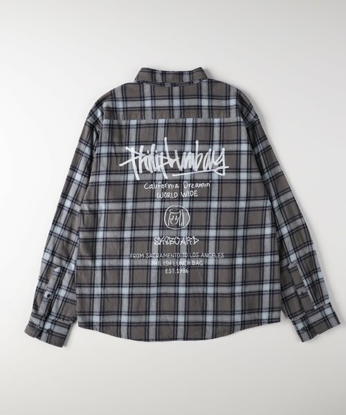 Right-on(ライトオン)の「Philip Lumbang チェックシャツ(シャツ/ブラウス・メンズ・ブラック系1/ブルー系1/チャコールグレー・04/05/06)」の13枚目の写真