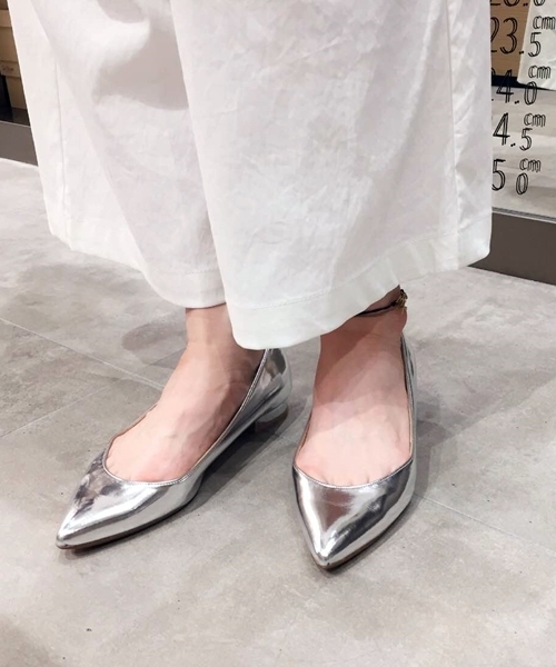 LE TALON（ルタロン）の「ポインテッドフラット◆（その他シューズ・レディース・シルバー/ブラック/ベージュ/ブルー系その他・37.5/37/36/38/36.5/35.5）」の4枚目の写真