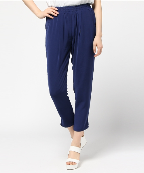 Sala Sally（サラ　サリー）の「Sala Sally / ベルトシャーリングパンツ			（その他パンツ・レディース・カーキ/ベージュ/ネイビー・F）」の3枚目の写真