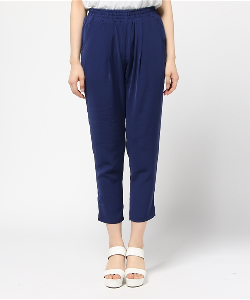 Sala Sally（サラ　サリー）の「Sala Sally / ベルトシャーリングパンツ			（その他パンツ・レディース・カーキ/ベージュ/ネイビー・F）」の4枚目の写真