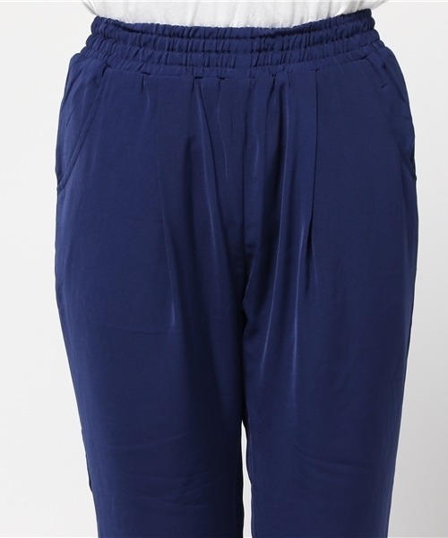 Sala Sally（サラ　サリー）の「Sala Sally / ベルトシャーリングパンツ			（その他パンツ・レディース・カーキ/ベージュ/ネイビー・F）」の7枚目の写真