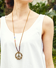 チャイハネ | 【チャイハネ】ピースフラワーネックレス(ネックレス)