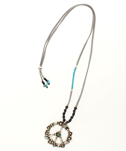 チャイハネ（チャイハネ）の「【チャイハネ】ピースフラワーネックレス（ネックレス・レディース・ゴールド/シルバー・FREE）」の10枚目の写真