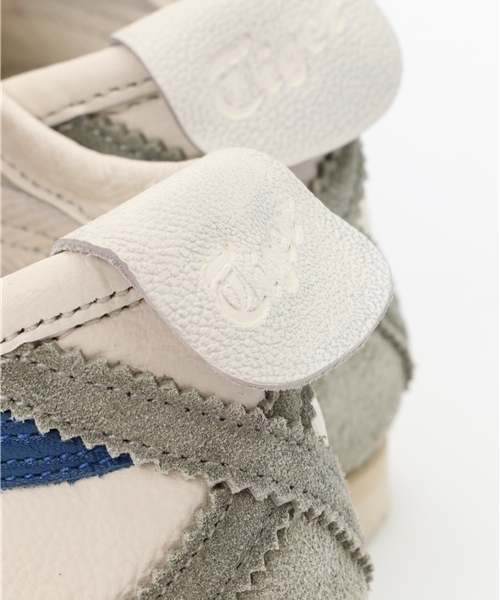 Onitsuka Tiger(オニツカタイガー)の「オニツカタイガー メキシコ66 デラックス ウィーメンズ Onitsuka Tiger MEXICO 66 DELUXE W'S(スニーカー・レディース・ベージュ系その他/ホワイト×ブルー・25/23/24/24.5/23.5)」の10枚目の写真