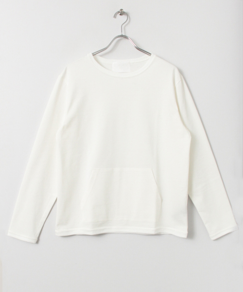 URBAN RESEARCH（アーバンリサーチ）の「URiD JERSEY SWEAT L/S（Tシャツ/カットソー・メンズ・グレー/チャコールグレー/ホワイト・LARGE/MEDIUM）」の13枚目の写真