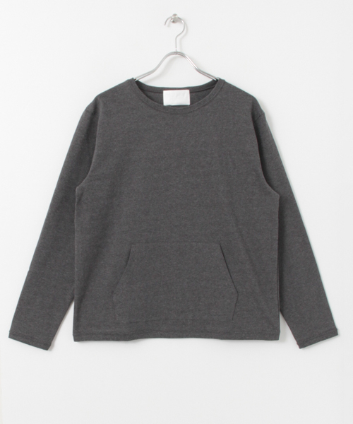 URBAN RESEARCH（アーバンリサーチ）の「URiD JERSEY SWEAT L/S（Tシャツ/カットソー・メンズ・グレー/チャコールグレー/ホワイト・LARGE/MEDIUM）」の14枚目の写真