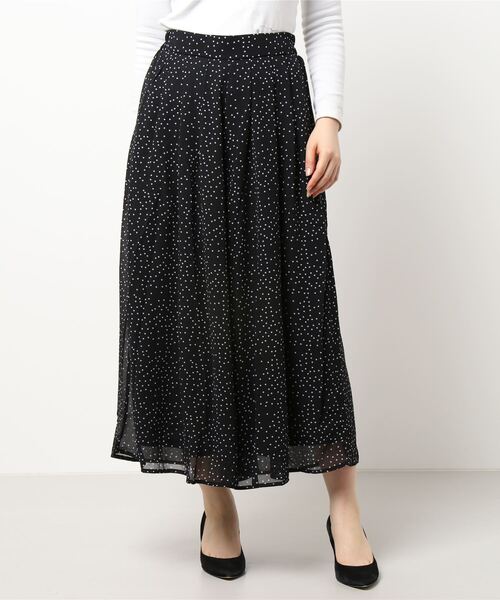 KOBE LETTUCE(コウベレタス)の「ウエストタックシフォンワイドフレアパンツ(その他パンツ・レディース・ベージュ/ネイビー/ブルー系その他/ブラック/サックスブルー/ピンク/オフホワイト/グレー/ラベンダー/ホワイト系その他/ホワイト系その他2/ブラック系その他/レッド/ブラック系その他2/ブルー系その他2/ブラウン/ブルー系その他3/マスタード/カーキ/ピンク系その他/イエロー系その他/ライトベージュ/ブラック系その他3/イエロー/ブルー系その他4/ドット/ブルー系その他5/ホワイト系その他3/ホワイト系その他4/レッド系その他/ミント/パープル/オレンジ/ブルー/モカ/ブラック系その他4/オレンジ系その他/ホワイト系その他5/グレイッシュベージュ/ブルー系その他6/ホワイト系その他6/ブラウン系その他/ベージュ系その他/グレー系その他/ブラック系その他5/ホワイト系その他7・FREE/M/L)」の15枚目の写真