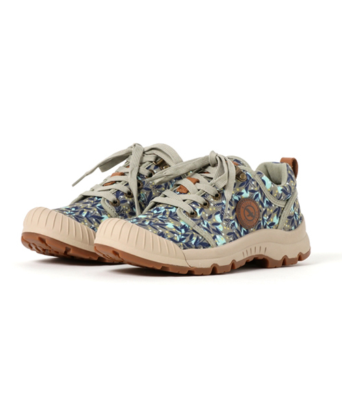 AIGLE（エーグル）の「撥水加工 テネレライト ロウ キャンバスシューズ（スニーカー・レディース・ピンク/グリーン/ベージュ/ネイビー/ナチュラル/ライトベージュ・35/37/36/39/38）」の2枚目の写真