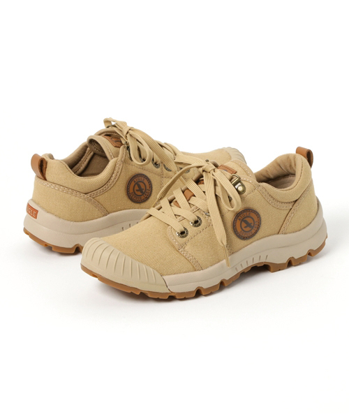 AIGLE（エーグル）の「撥水加工 テネレライト ロウ キャンバスシューズ（スニーカー・レディース・ピンク/グリーン/ベージュ/ネイビー/ナチュラル/ライトベージュ・35/37/36/39/38）」の3枚目の写真