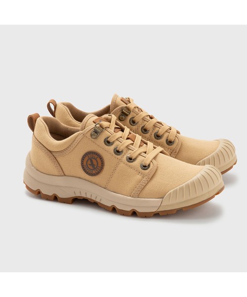 AIGLE（エーグル）の「撥水加工 テネレライト ロウ キャンバスシューズ（スニーカー・レディース・ピンク/グリーン/ベージュ/ネイビー/ナチュラル/ライトベージュ・35/37/36/39/38）」の4枚目の写真