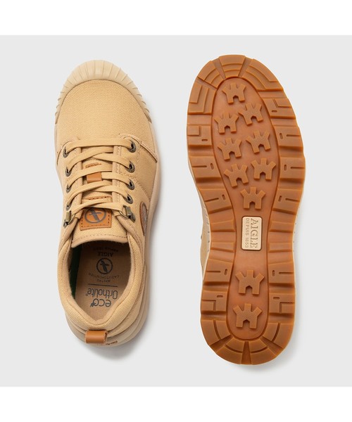 AIGLE（エーグル）の「撥水加工 テネレライト ロウ キャンバスシューズ（スニーカー・レディース・ピンク/グリーン/ベージュ/ネイビー/ナチュラル/ライトベージュ・35/37/36/39/38）」の19枚目の写真