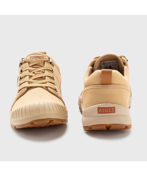 AIGLE（エーグル）の「撥水加工 テネレライト ロウ キャンバスシューズ（スニーカー・レディース・ピンク/グリーン/ベージュ/ネイビー/ナチュラル/ライトベージュ・35/37/36/39/38）」の18枚目の写真