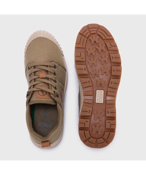 AIGLE（エーグル）の「撥水加工 テネレライト ロウ キャンバスシューズ（スニーカー・レディース・ピンク/グリーン/ベージュ/ネイビー/ナチュラル/ライトベージュ・35/37/36/39/38）」の14枚目の写真