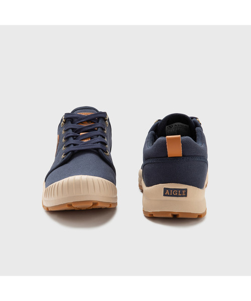 AIGLE（エーグル）の「撥水加工 テネレライト ロウ キャンバスシューズ（スニーカー・レディース・ピンク/グリーン/ベージュ/ネイビー/ナチュラル/ライトベージュ・35/37/36/39/38）」の8枚目の写真