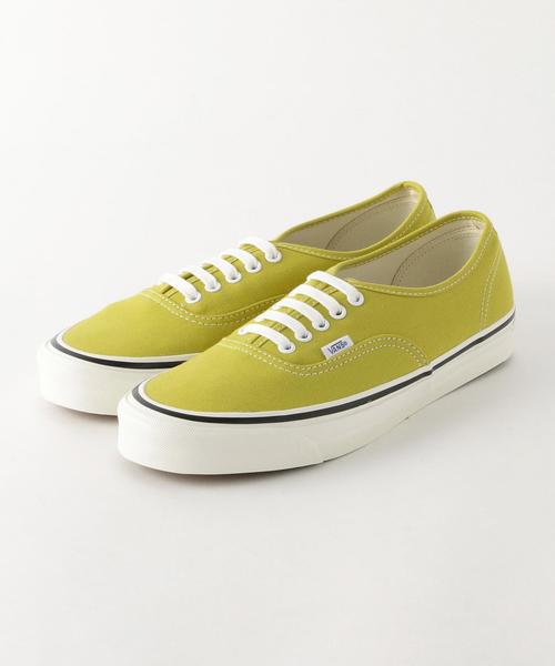 VANS（バンズ）の「[バンズ] BC★★VANS CVS AUTHEN DX スニーカー / ANAHEIM FACTORY PACK（スニーカー・メンズ・ホワイト/イエロー/ブラック/オレンジ・27.5cm/26.5cm/28cm/26cm/27cm）」の5枚目の写真
