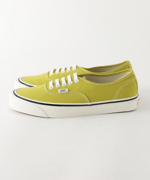 VANS（バンズ）の「[バンズ] BC★★VANS CVS AUTHEN DX スニーカー / ANAHEIM FACTORY PACK（スニーカー・メンズ・ホワイト/イエロー/ブラック/オレンジ・27.5cm/26.5cm/28cm/26cm/27cm）」の6枚目の写真