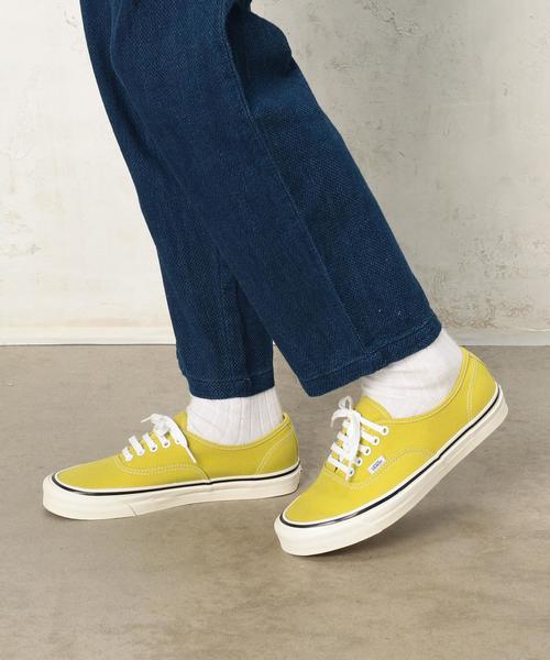 VANS（バンズ）の「[バンズ] BC★★VANS CVS AUTHEN DX スニーカー / ANAHEIM FACTORY PACK（スニーカー・メンズ・ホワイト/イエロー/ブラック/オレンジ・27.5cm/26.5cm/28cm/26cm/27cm）」の11枚目の写真