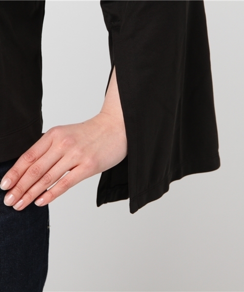 Colour By Numbers(カラーバイナンバーズ)の「【Colour By Numbers】WOMENS フレアスリーブプルオーバー(Tシャツ/カットソー・レディース・ホワイト/ブラック・FREE)」の7枚目の写真