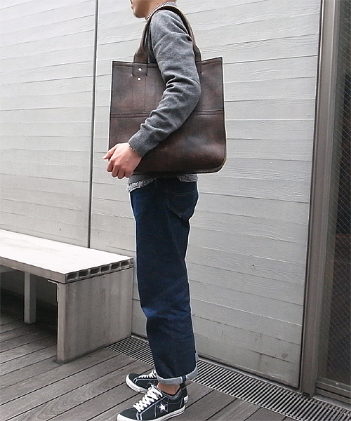 PORTER（ポーター）の「PORTER GROUND TOTE BAG <B印 YOSHIDA SELECT>（トートバッグ・メンズ・ブラック・ONE SIZE）」の5枚目の写真