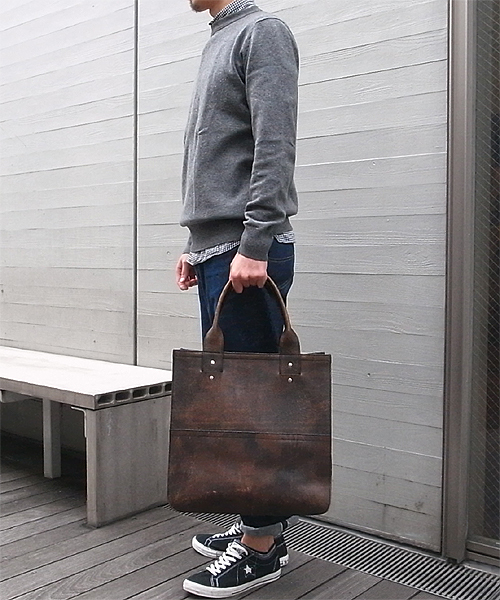 PORTER（ポーター）の「PORTER GROUND TOTE BAG <B印 YOSHIDA SELECT>（トートバッグ・メンズ・ブラック・ONE SIZE）」の6枚目の写真