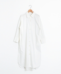 le.coeur blanc | 【WEB限定PRICE】タイプライターロングシャツワンピース(シャツワンピース)