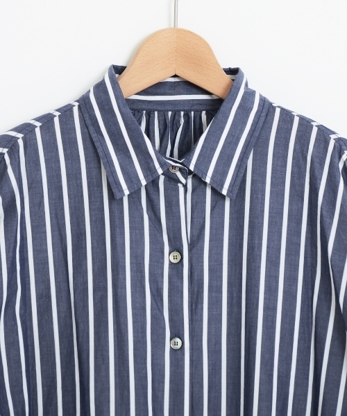 le.coeur blanc（ルクールブラン）の「【WEB限定PRICE】タイプライターロングシャツワンピース（シャツワンピース・レディース・オフホワイト/ブラウン/ブルー系その他4・FREE）」の11枚目の写真