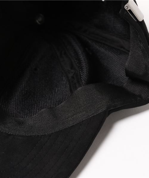 earth music&ecology（アースミュージックアンドエコロジー）の「・ポリスウェードキャップ（キャップ・レディース・ブラック/ピンク/アイボリー・FREE）」の4枚目の写真