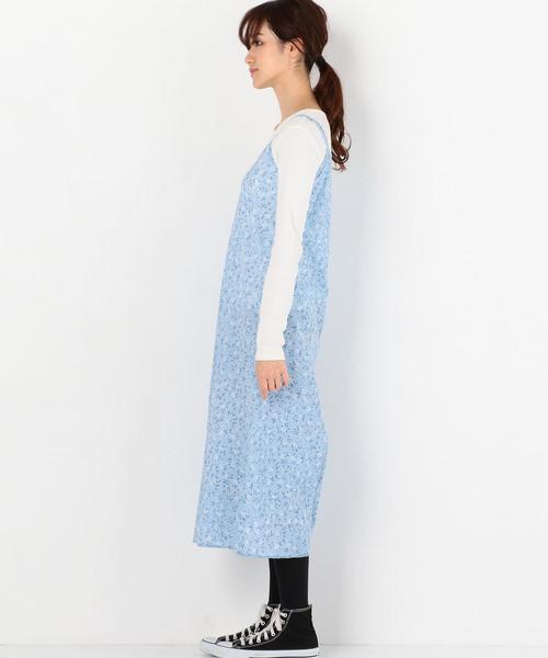 Another Edition(アナザーエディション)の「ローズプリントキャミワンピース ◆(ワンピース・レディース・ライトブルー/ライラック・FREE)」の12枚目の写真