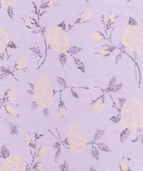 Another Edition(アナザーエディション)の「ローズプリントキャミワンピース ◆(ワンピース・レディース・ライトブルー/ライラック・FREE)」の4枚目の写真