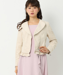 LODISPOTTO | ロマンスノーカラーライダースジャケット(ライダースジャケット)