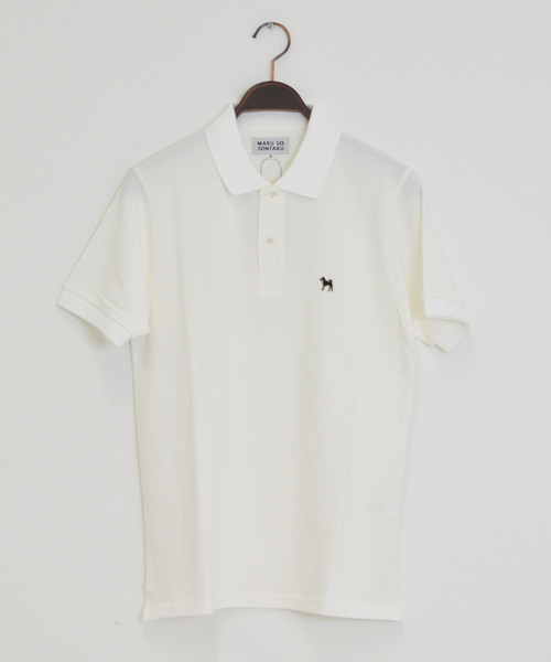 SONTAKU（ソンタク）の「【Begin/ビギン6月号掲載】SONTAKU/ソンタク 黒柴ポロシャツ（ポロシャツ・メンズ・ホワイト/ネイビー/バーガンディー/レモンイエロー/ブラック/ライトピンク/ターコイズブルー/オリーブ/バイオレット/ライトブルー/サンドグレー/スモークグレー/ミント・X-LARGE/LARGE/MEDIUM/SMALL）」の22枚目の写真