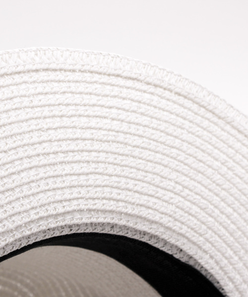 8(eight)(エイト)の「つば広 麦わら帽子 ペーパーハット(ハット・メンズ・ホワイト/ブラック/ベージュ・FREE)」の19枚目の写真