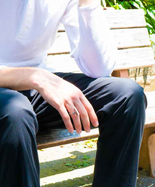 Gary Murton(ギャリ―マートン)の「Gary Murton/vertical line ring typeA(リング・メンズ・シルバー/ゴールド/その他・FREE)」の2枚目の写真
